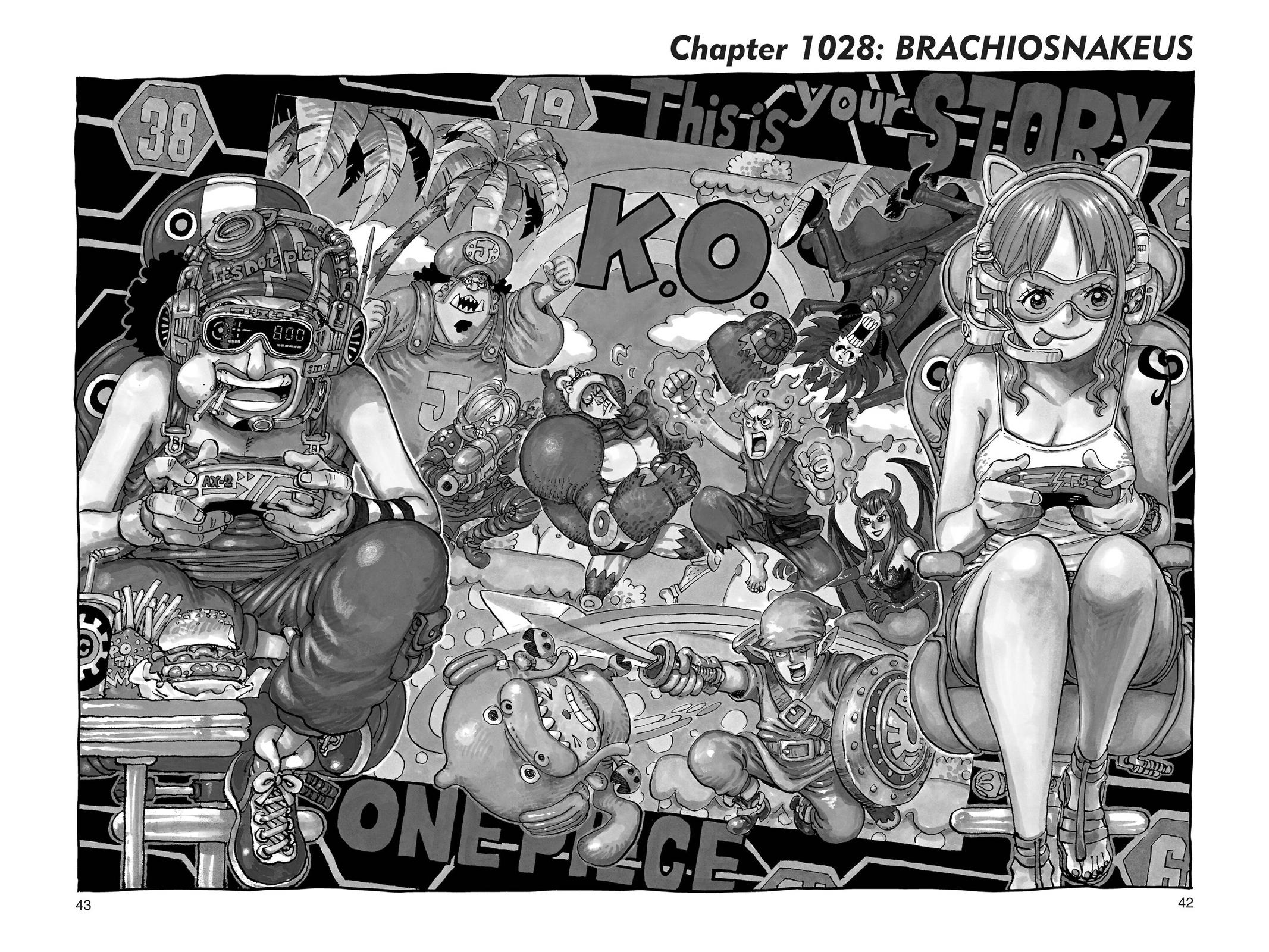 One Piece, Chapter 1028 image 01